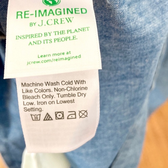 J. Crew Chambray Shift Dress - Picture 10 of 10